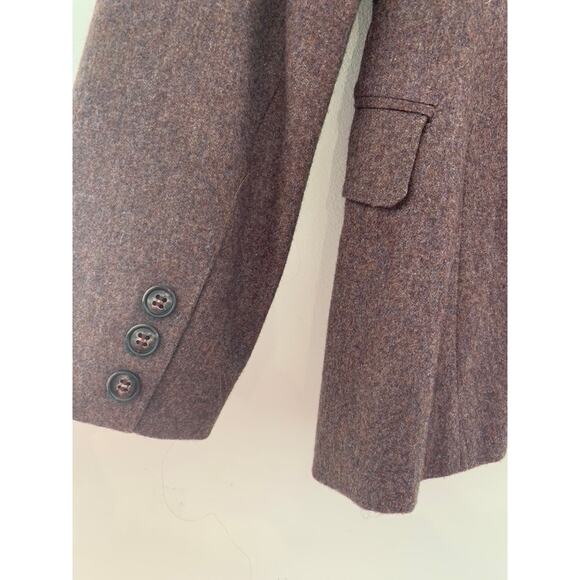 Vintage Pure Wool Blazer Womens Size 6 Academia Feminine Tailored Fall Classic - Picture 8 of 8